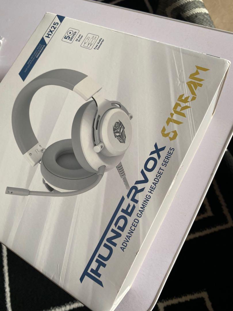Rexus headset gaming discount thundervox stream hx25