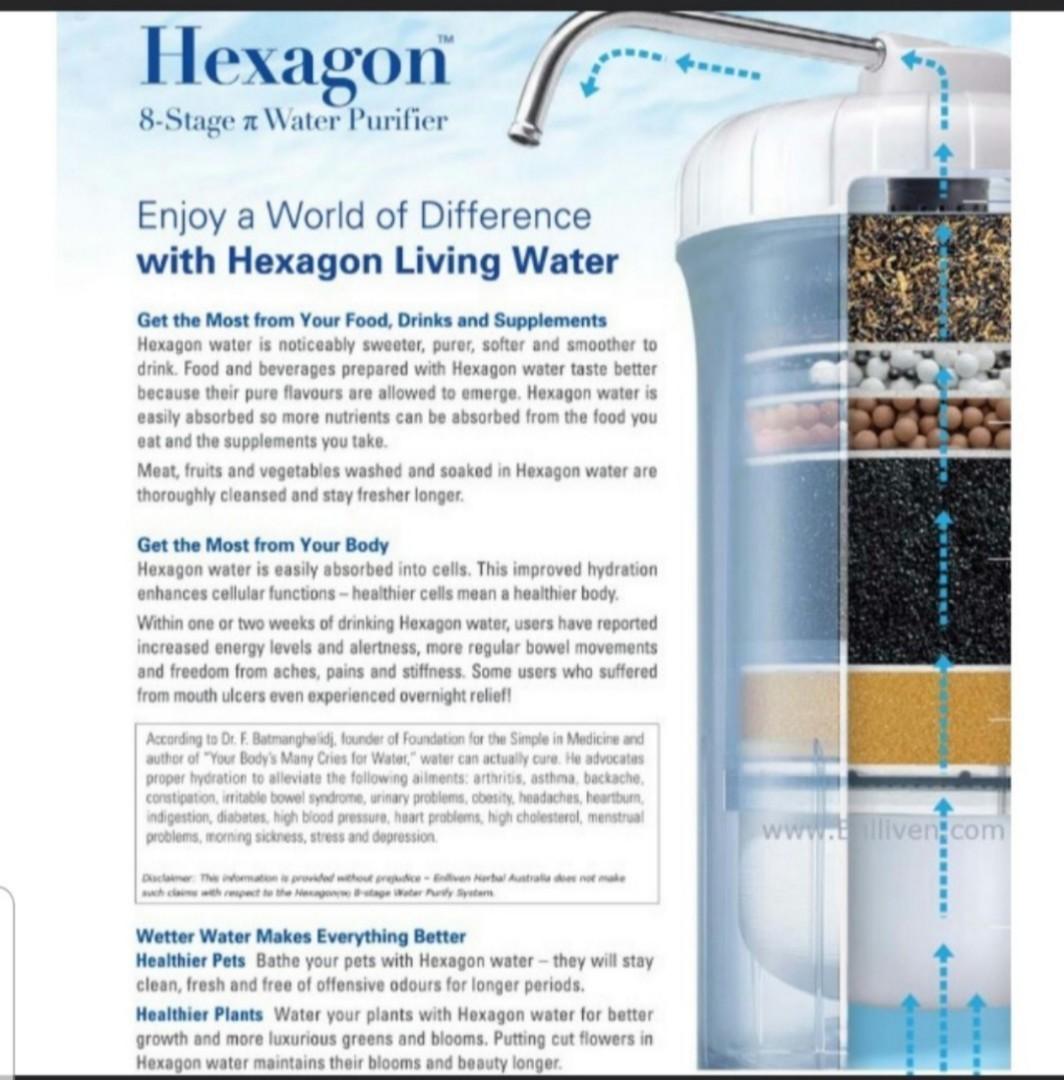 hexagon water filtration system 2