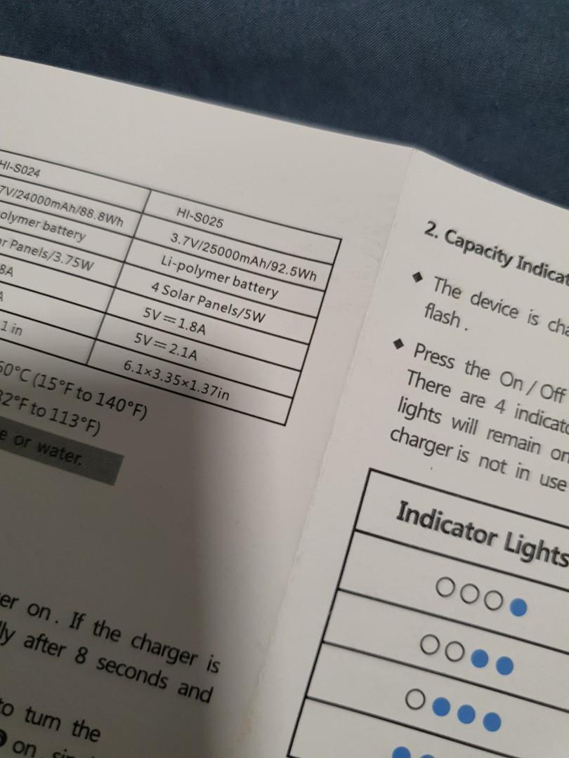 Hiluckey SOLAR CHARGER HIS025, Mobile Phones & Gadgets, Mobile