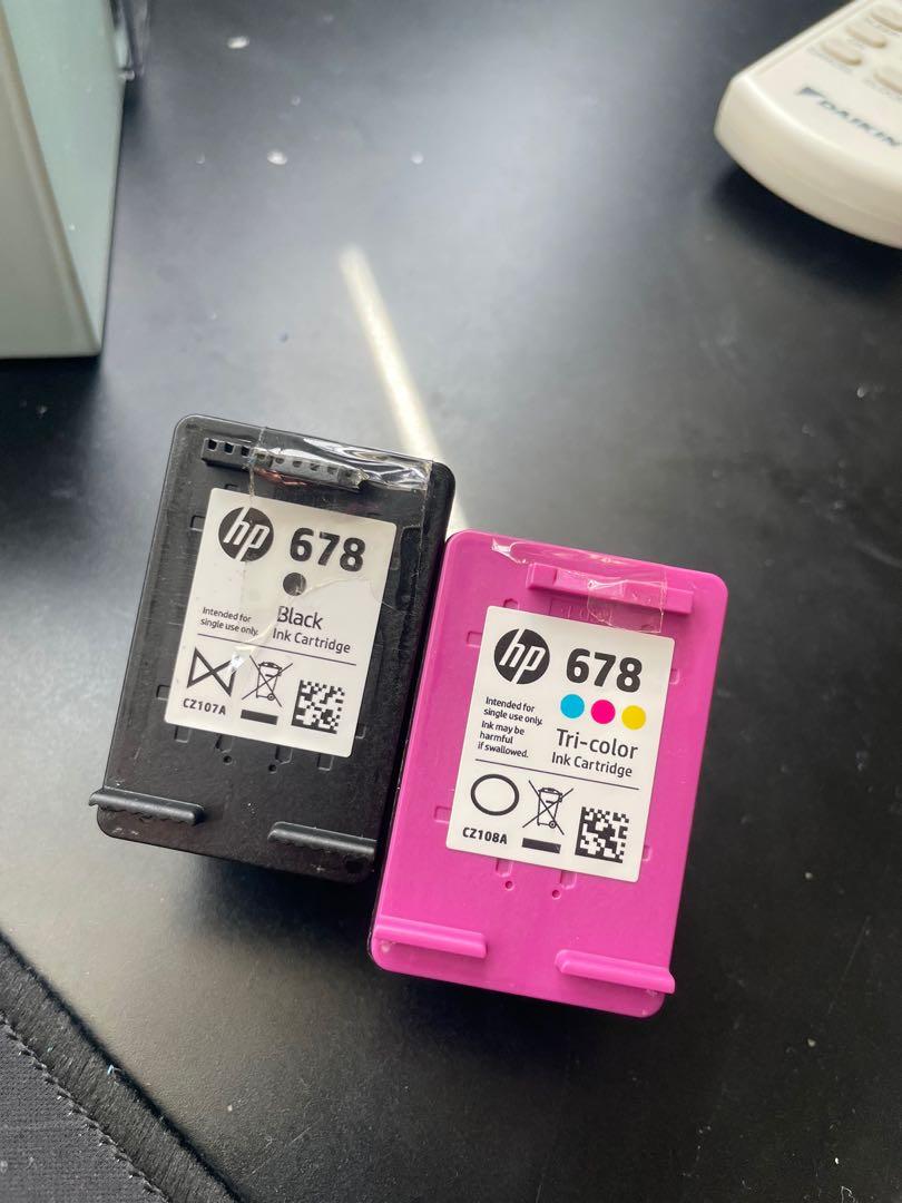 hp ink 678 printer