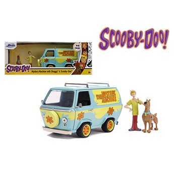 scooby doo mystery machine and figures