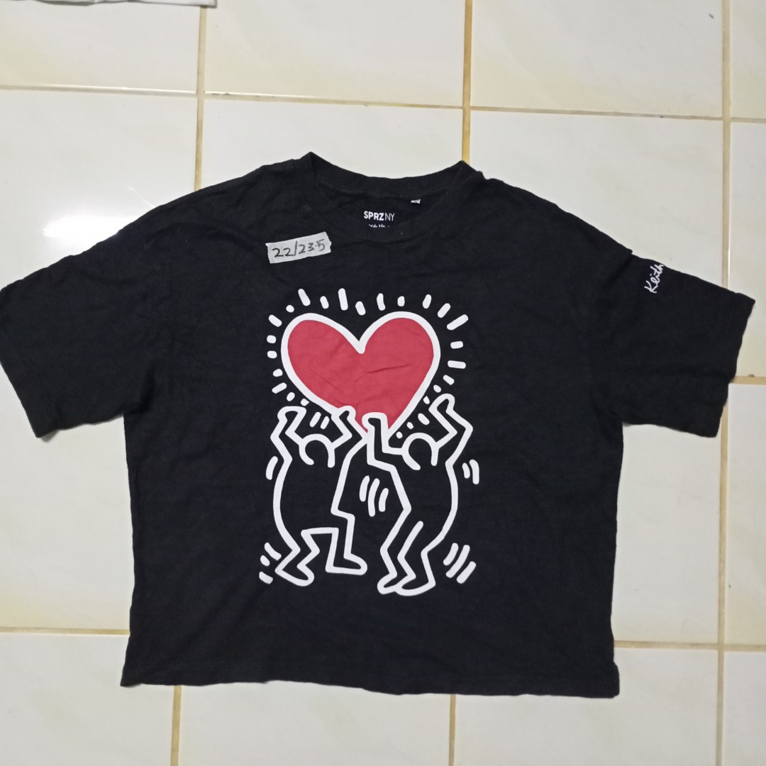 keith haring, Women's Fashion, Tops, Blouses on Carousell