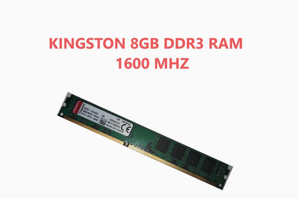 Ram kingston hotsell ddr3 8gb