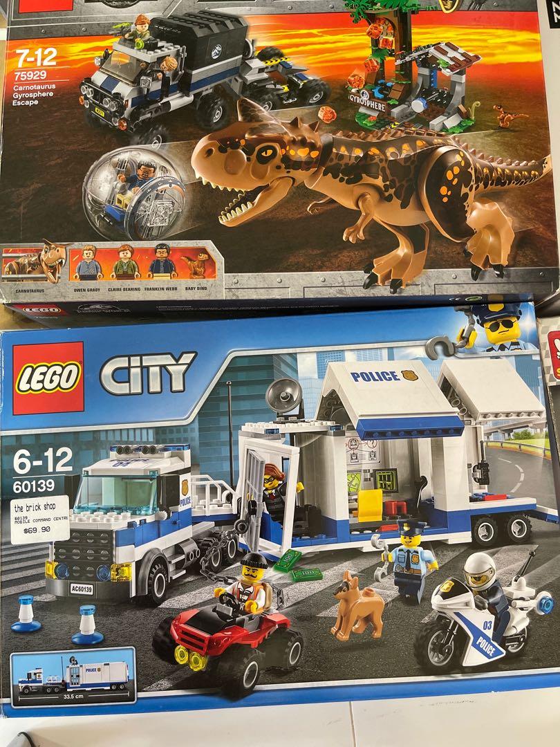 Lego 75930 lego 75929 lego 60139 lego 10756 lego 6135