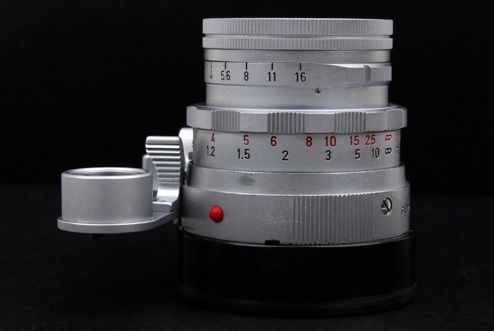 小珍品】LEICA/徠卡SUMMICRON M 50mm F/2 DUAL RANGE DR RIGID銀色軍用 