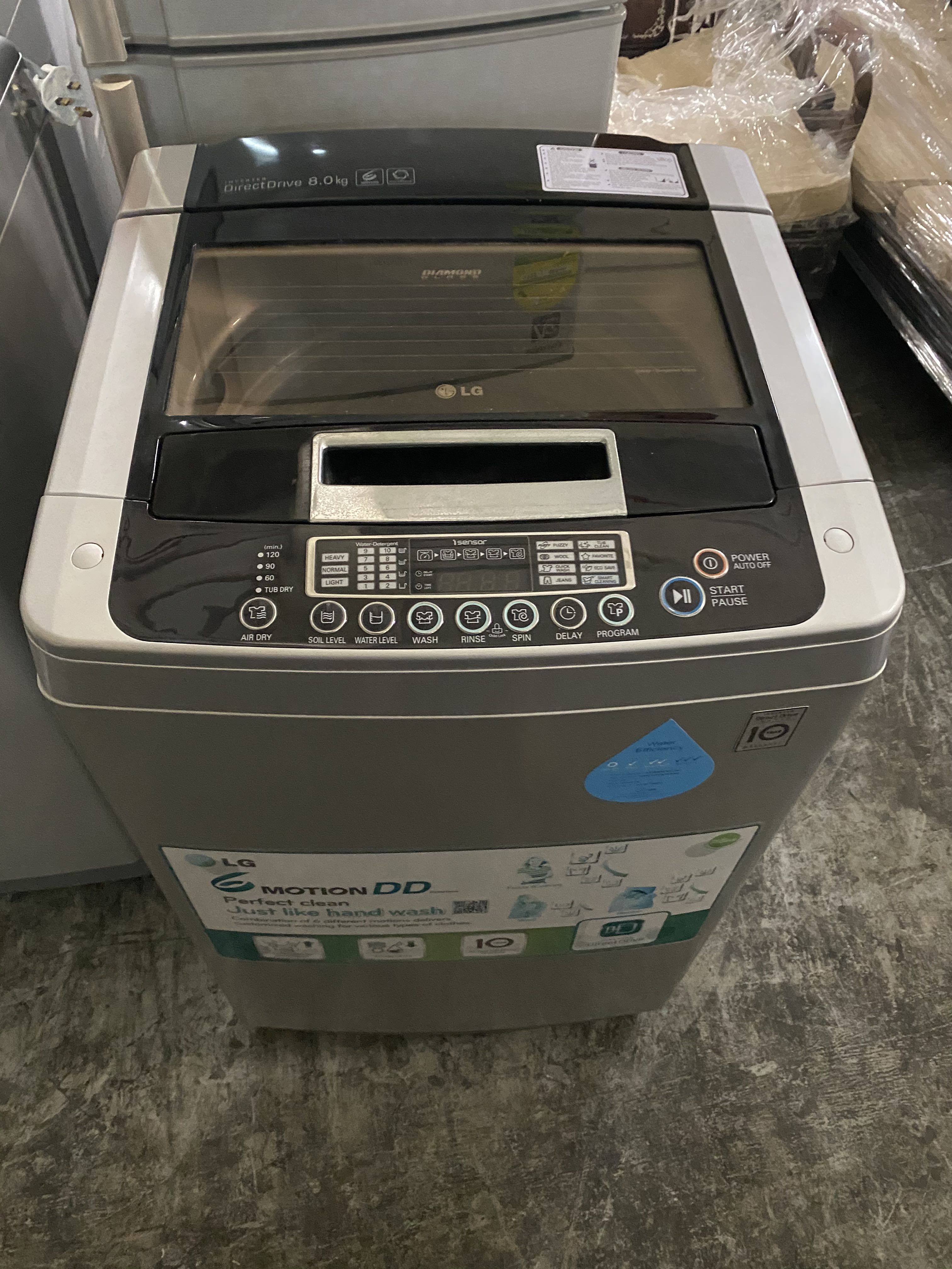 LG direct drive 8kg washing machine / washer, Home Appliances