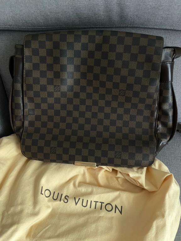LOUIS VUITTON Damier Ebene Bastille Messenger Bag, Luxury, Bags