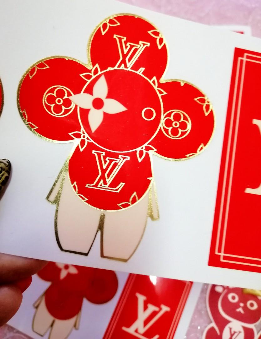 LV sticker / gift tag, Hobbies & Toys, Stationery & Craft, Art & Prints ...
