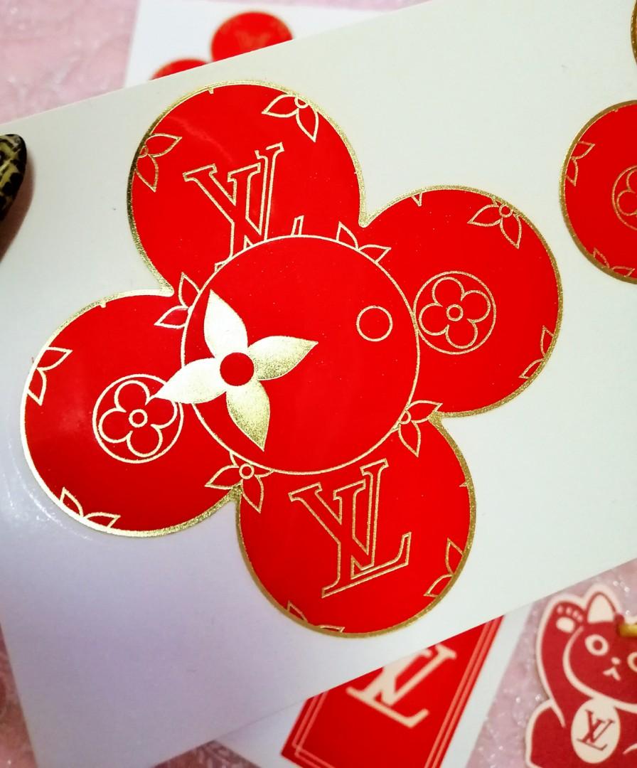 LV sticker / gift tag, Hobbies & Toys, Stationery & Craft, Art & Prints ...