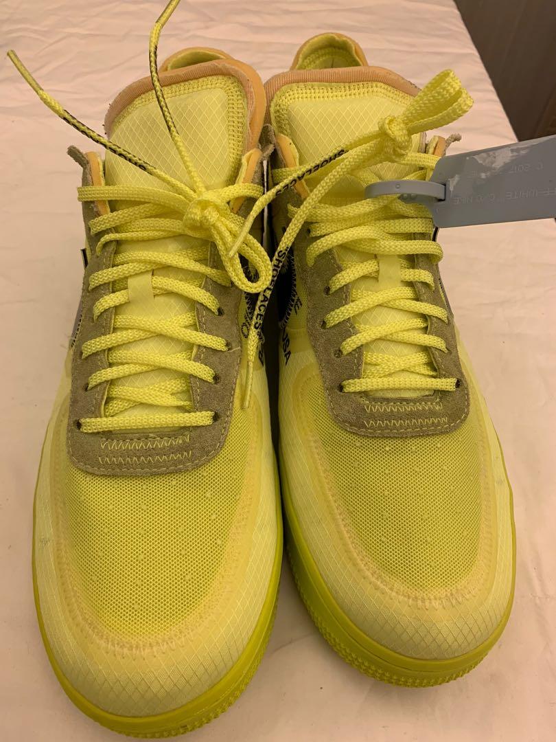 air force 1 low off white volt