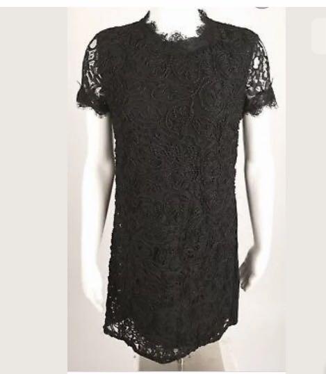 robe guipure zara