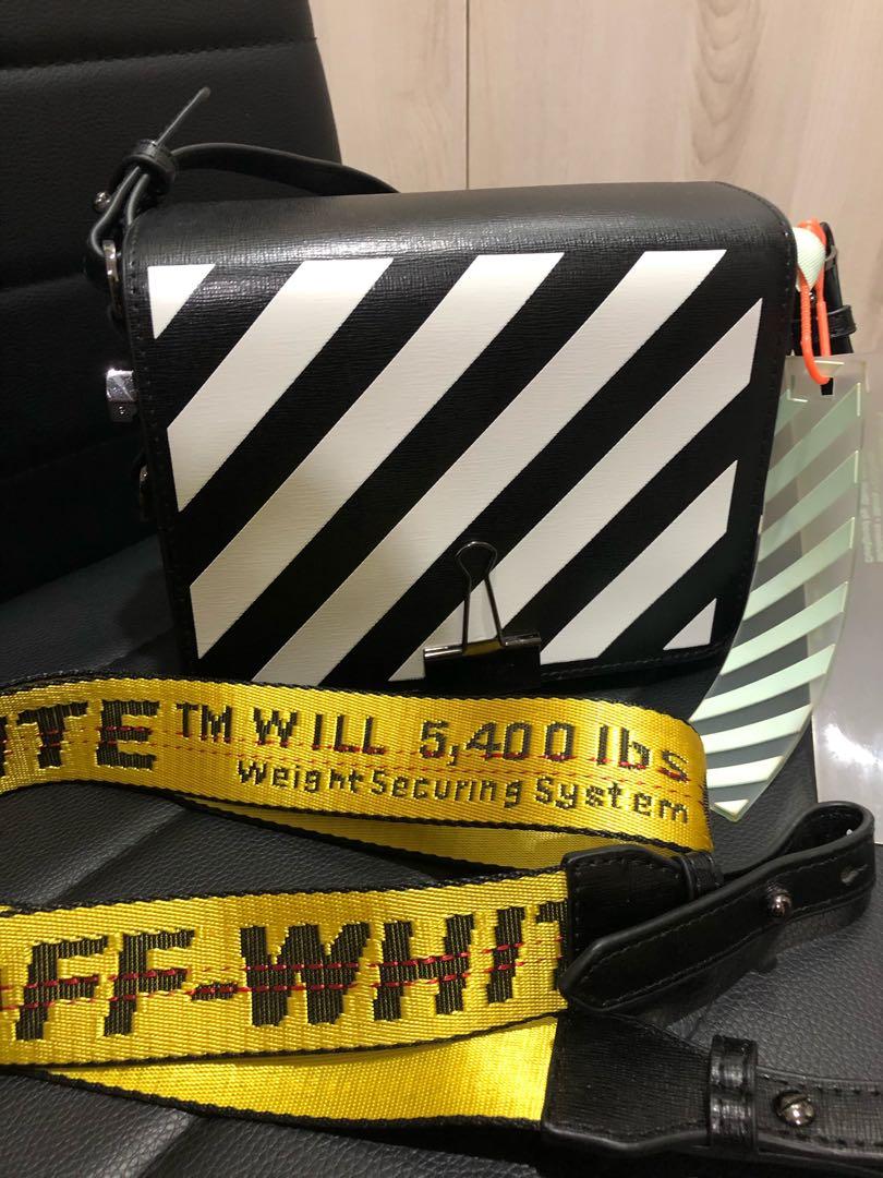 Off White Binder Clip Bag Barang Mewah Tas Dompet di Carousell