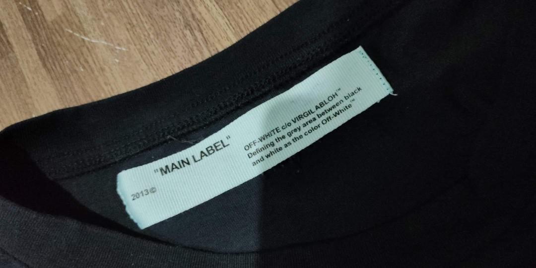 Off white hot sale main label 2019