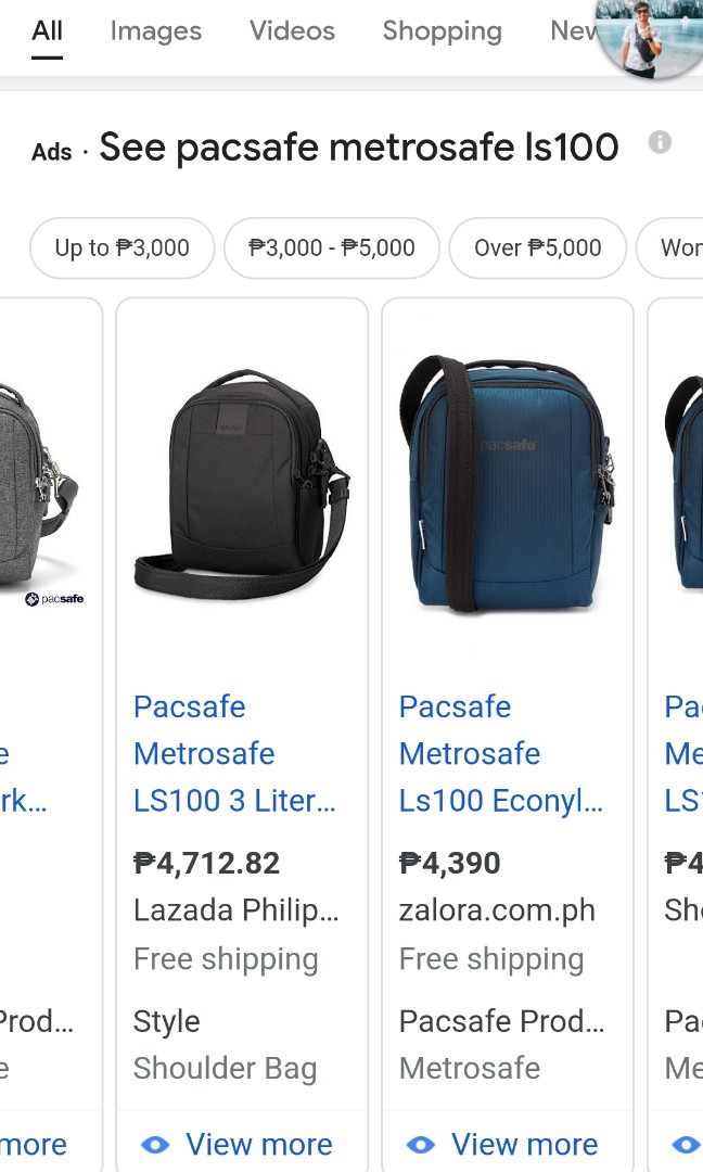 Pacsafe zalora sales