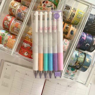 Pilot Juice Up Gel Pen - Pastel 6 Color Set - 0.4 mm