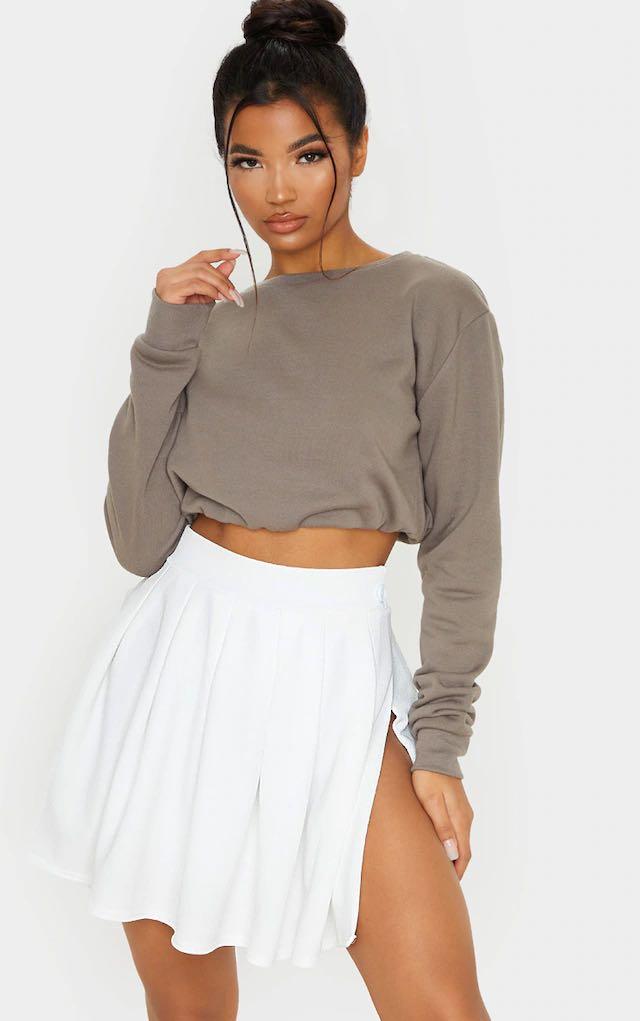 White tennis skirt plt on sale