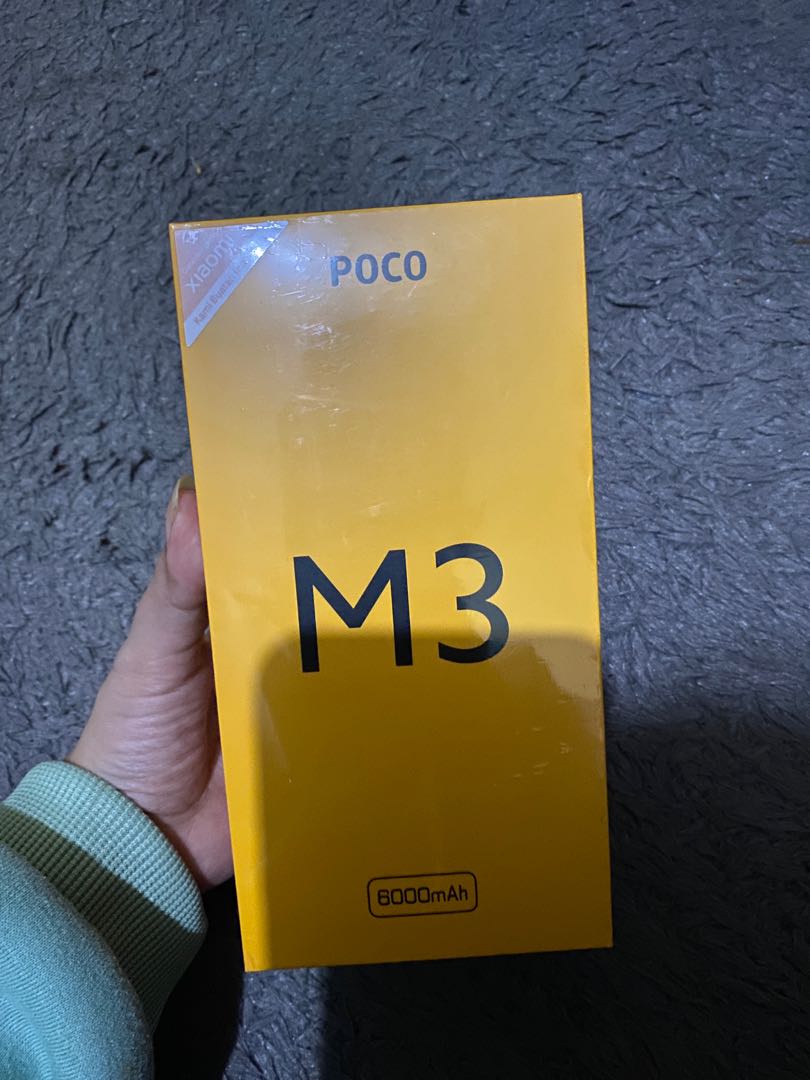 Poco M3 464 Black Telepon Seluler And Tablet Ponsel Android Xiaomi Di Carousell 6078