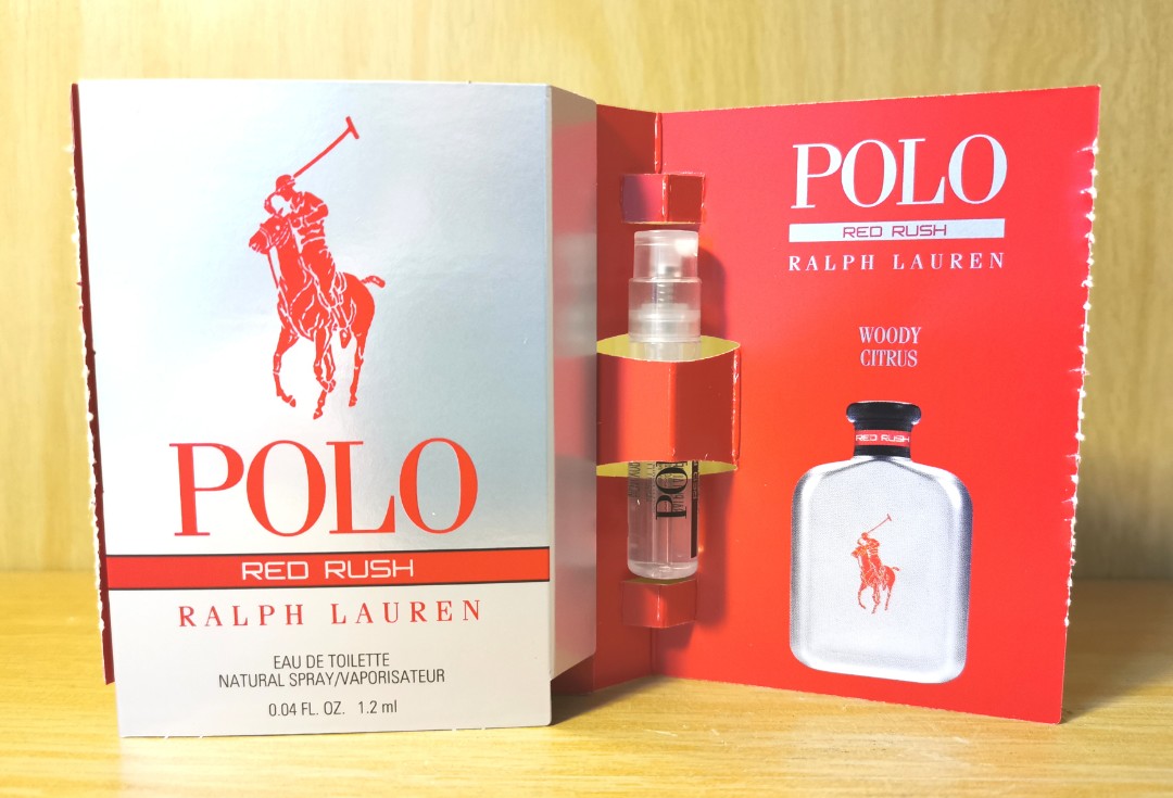 Polo Ralph Lauren Red Rush  Mini Perfume, Beauty & Personal Care,  Fragrance & Deodorants on Carousell