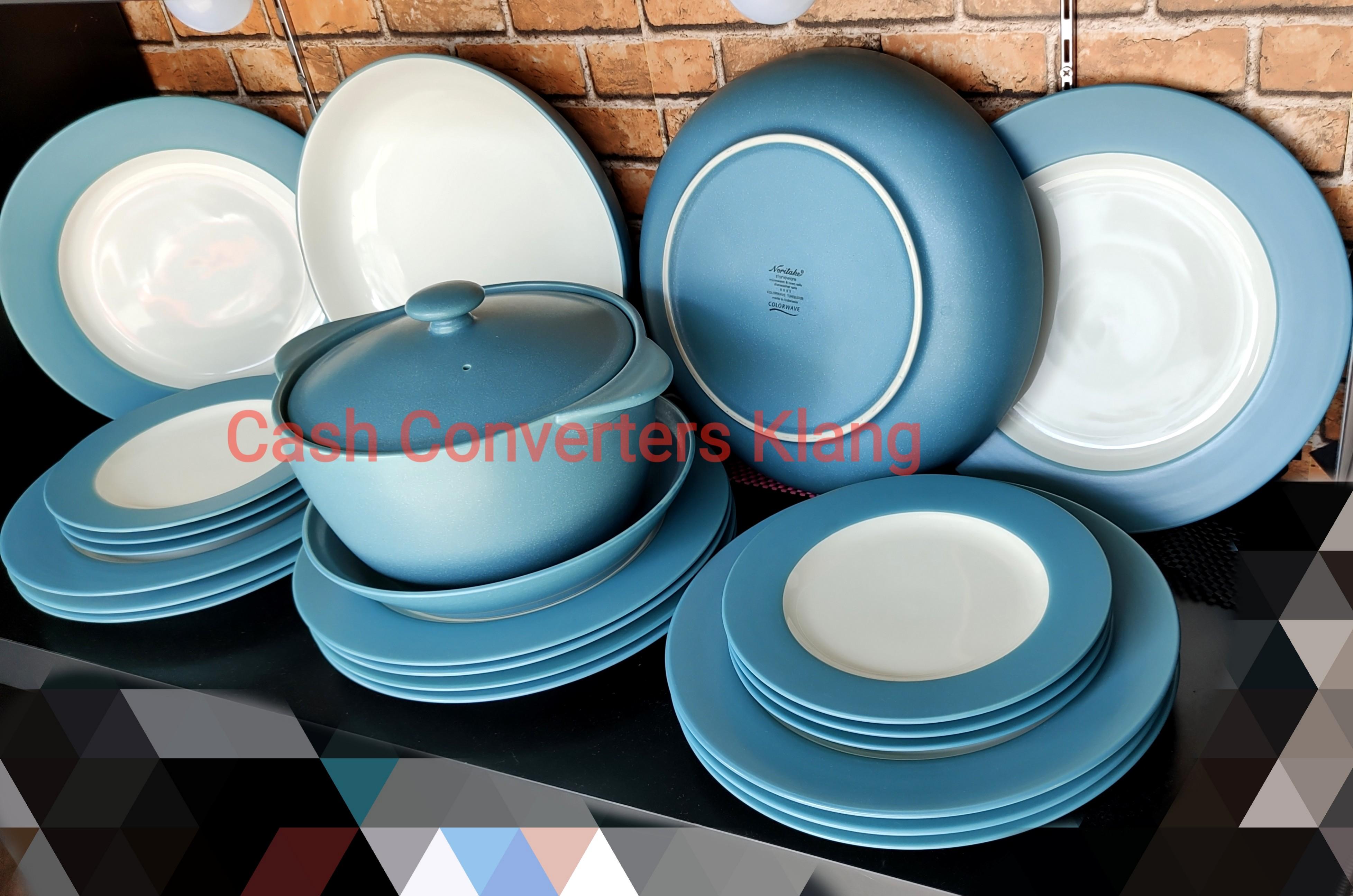 Noritake colorwave turquoise sale