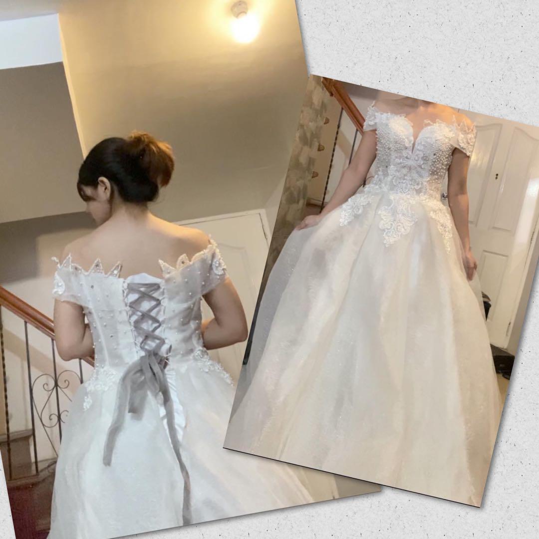 Premium wedding ball gown/debut gown/prenup gown for sale, Women's