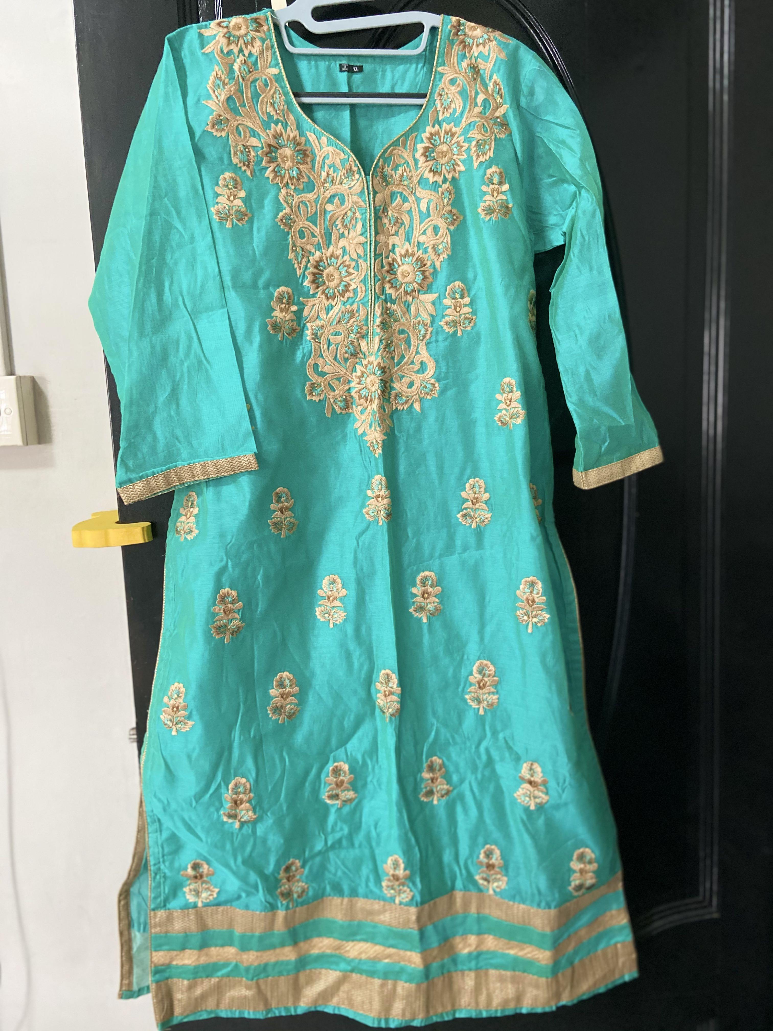Punjabi suit Kerala, india, Women's Fashion, Dresses & Sets, Evening
