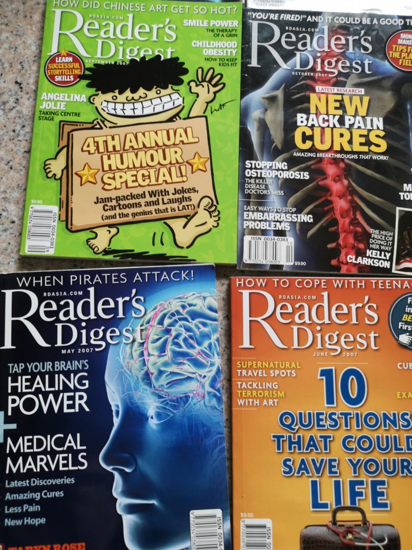 Reader Digest (Category: Storybooks) located in Singapore. Submitted by prettydorm (Listing ID 1065947980, Image 2). Description: 2007/2008 version Take all for $5.