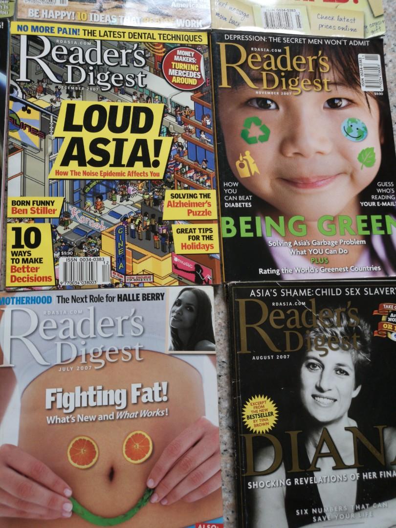 Reader Digest (Category: Storybooks) located in Singapore. Submitted by prettydorm (Listing ID 1065947980, Image 3). Description: 2007/2008 version Take all for $5.