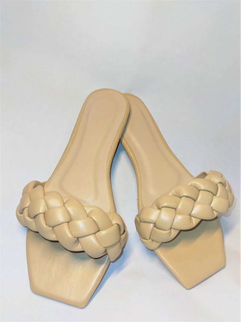 braided sandals flat