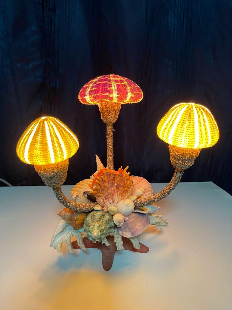Sea Shell Table Lamp Rare Collectibles Hobbies Toys