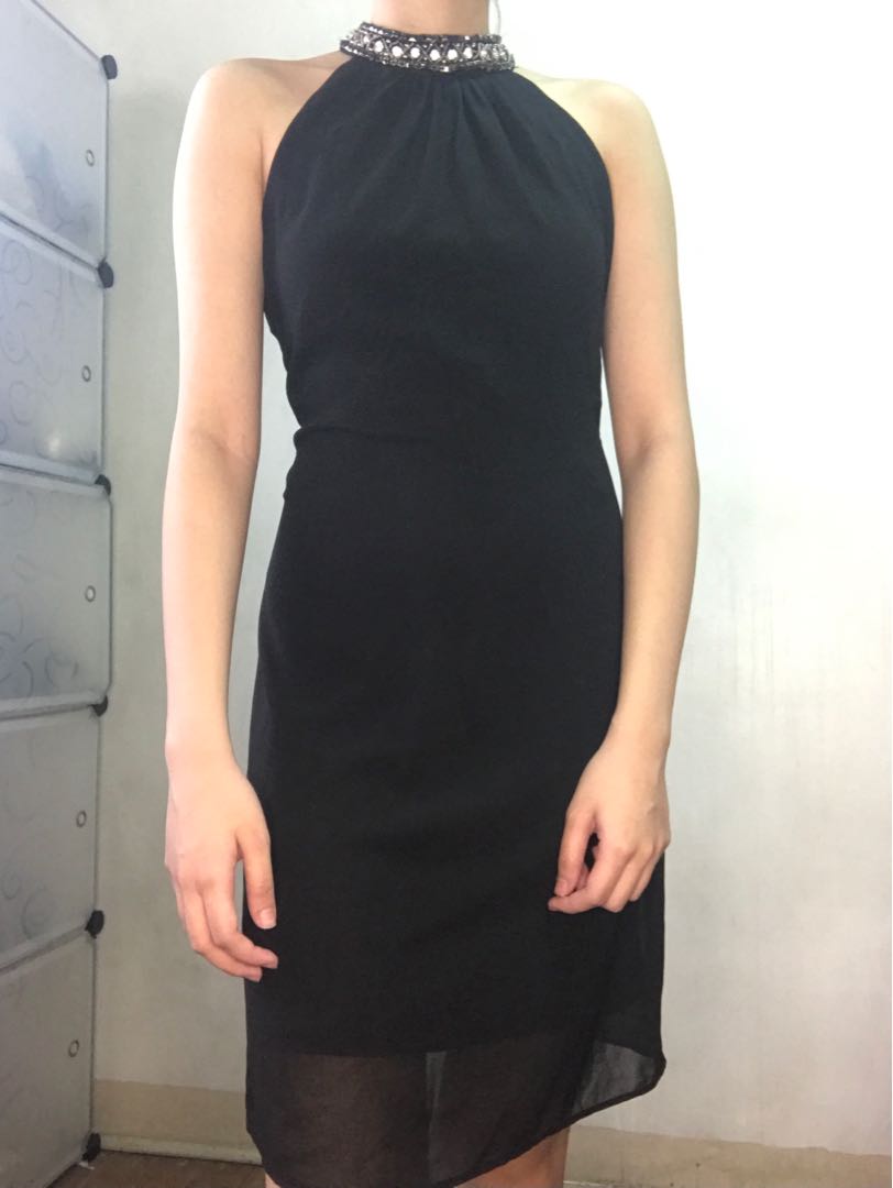 Semi formal top halter dresses