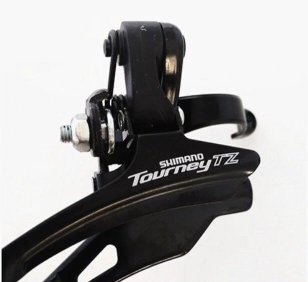 shimano tourney tz front derailleur adjustment