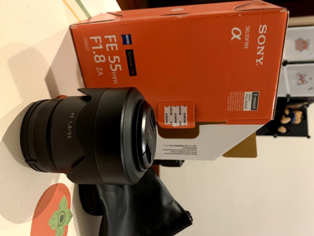 Sony Zeiss Sonnar T* FE 55mm F1.8 ZA 鏡頭SEL55F18Z, 攝影器材, 鏡頭