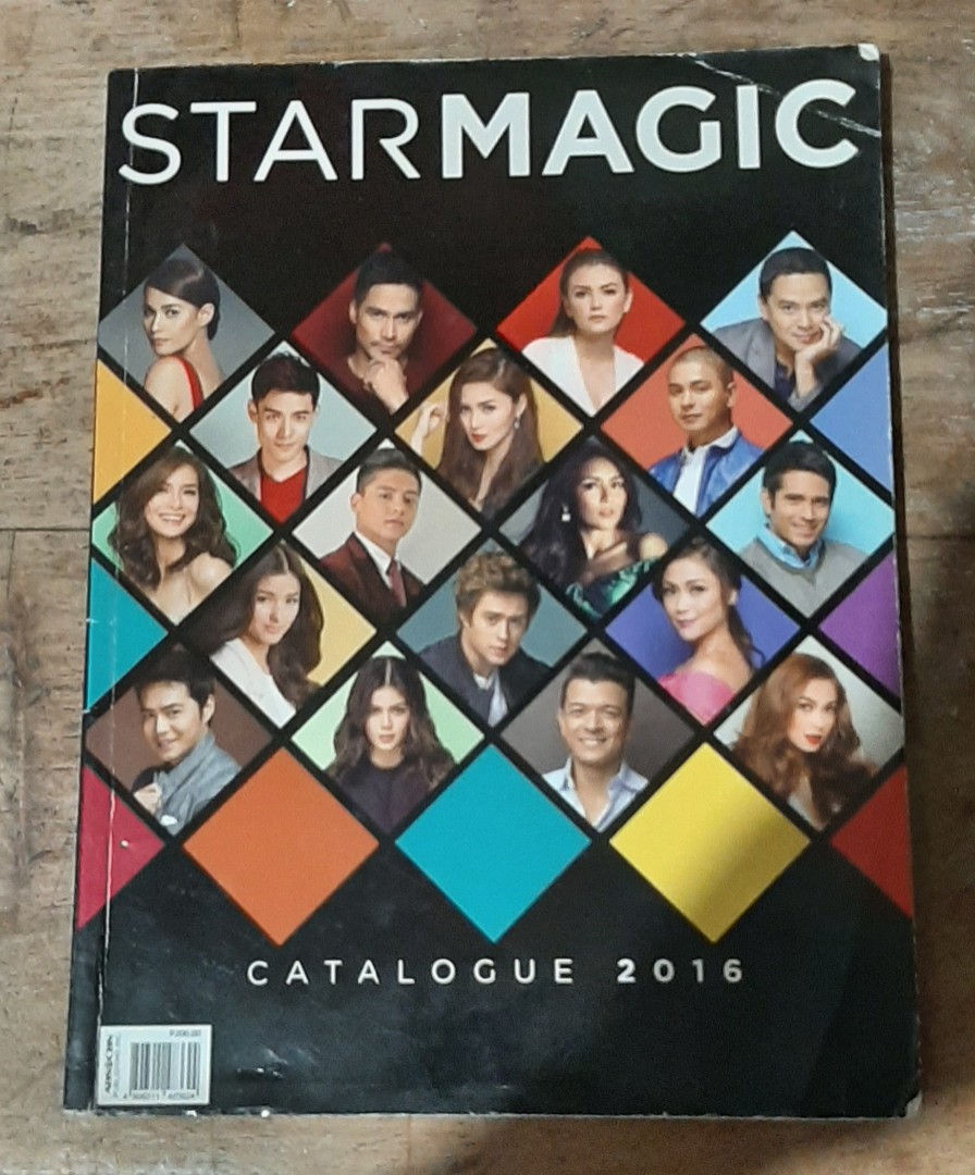 Star Magic Catalogue 2016 Collectible Magazine ABS CBN Artists, Hobbies