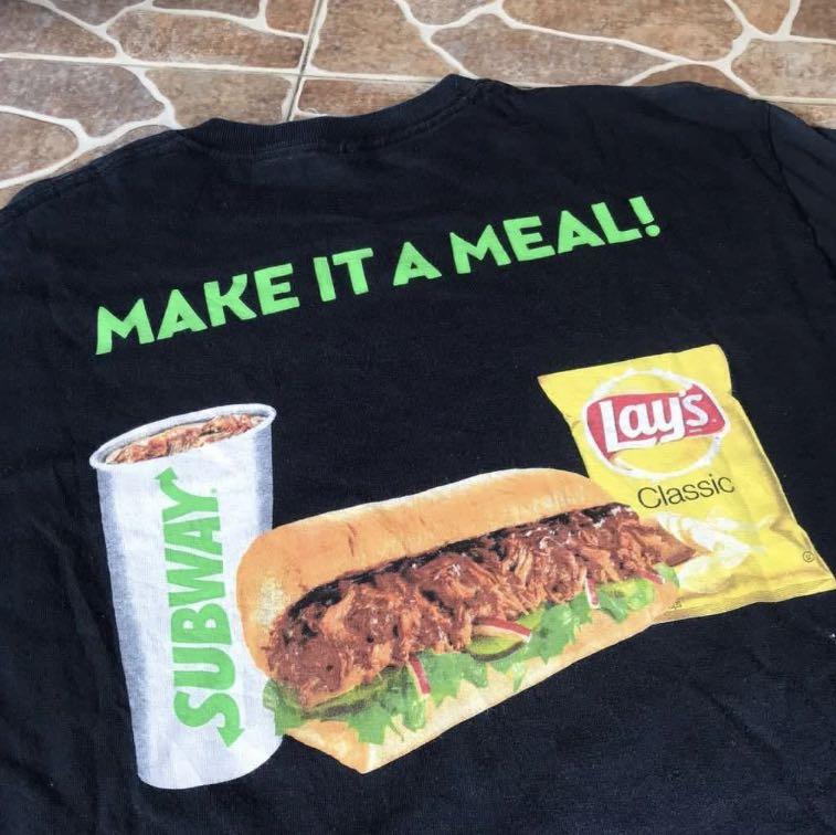 Subway Promo Tee Men S Fashion Clothes Tops On Carousell