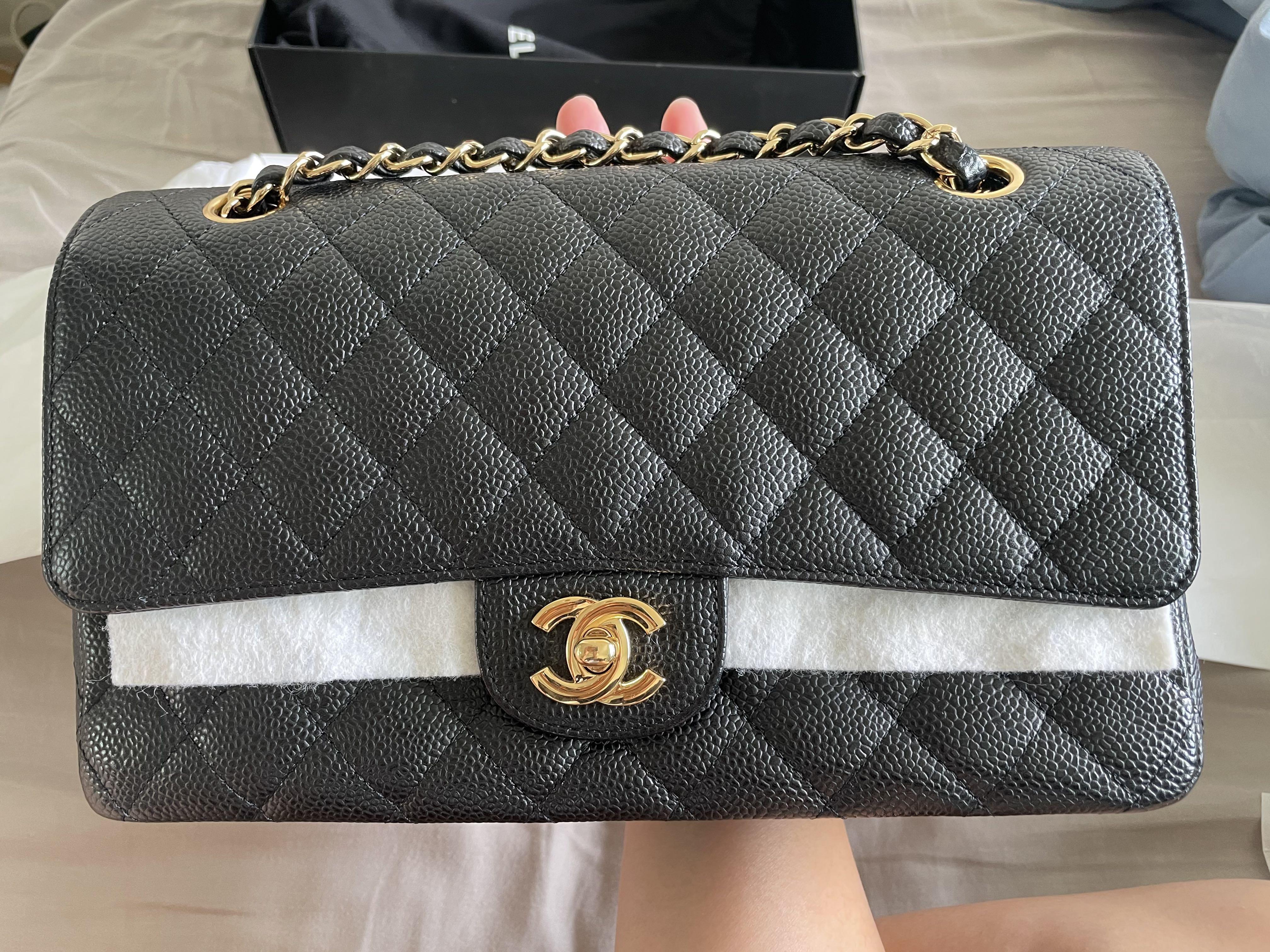 RESERVED* *SUPER RARE* Chanel Classic Flap Medium Caviar with