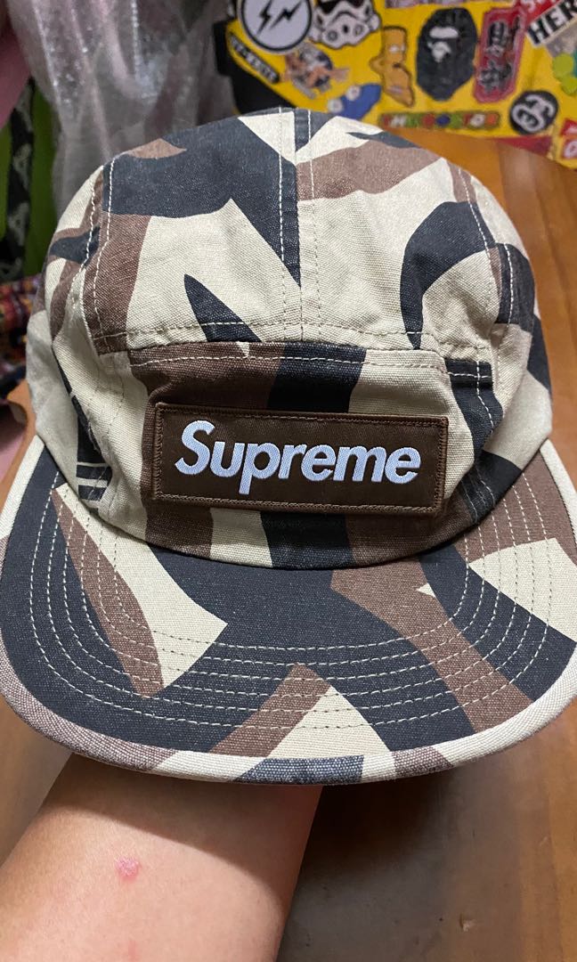 AprilroofsSupreme Vintage Tribal Camo Camp Cap 初期 - 帽子