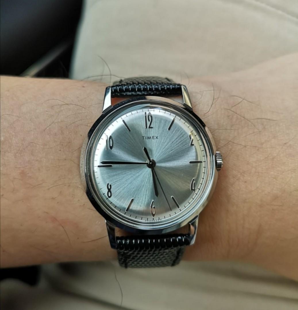 Timex marlin on sale stainless steel