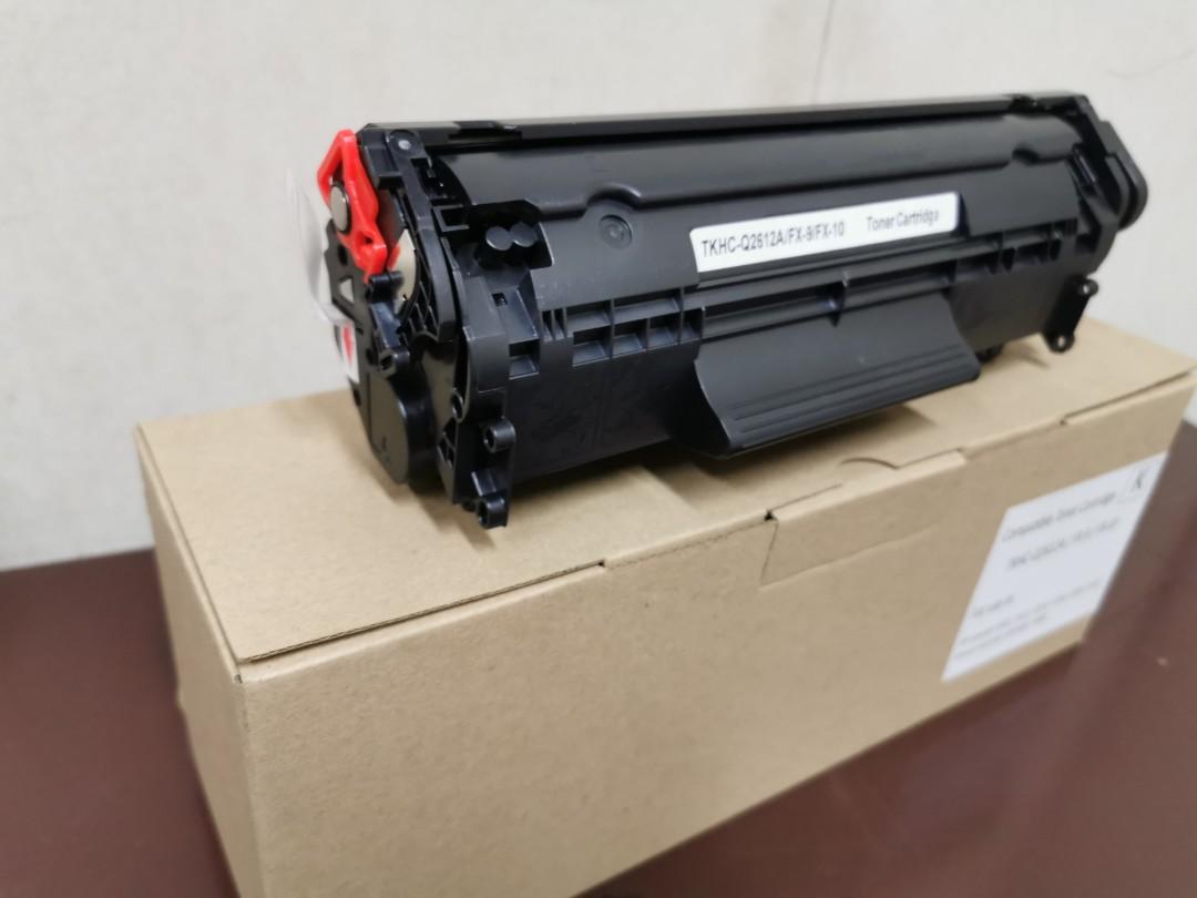 Toner cartridge Hp Q2612A (Category: Printers, Scanners & Copiers) located in Caloocan City. Submitted by ktc2020 (Listing ID 1065796014, Image 3). Description: Selling Bnew Compatible toner cartridge Hp Q2612A Approx. Page yield 1800 Regular toner cartridge Suitable for use with : HP laserjet 1010 / 1012 / 1015/1020/1022 Canon lasershop LBP 2900 / 3000 Additional discount for bulk order. High quality toner cartridge. Other model are also availab