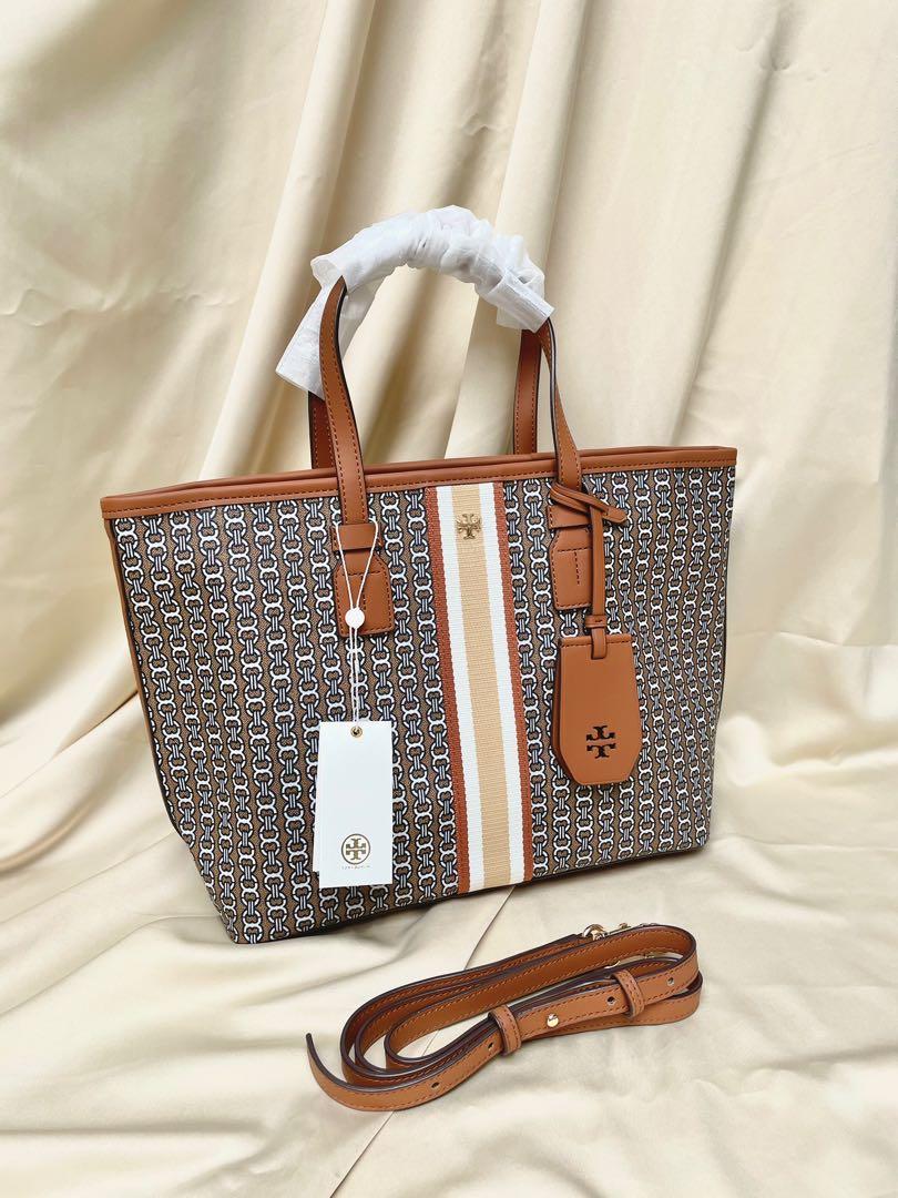 Tory burch gemini on sale link tote light umber