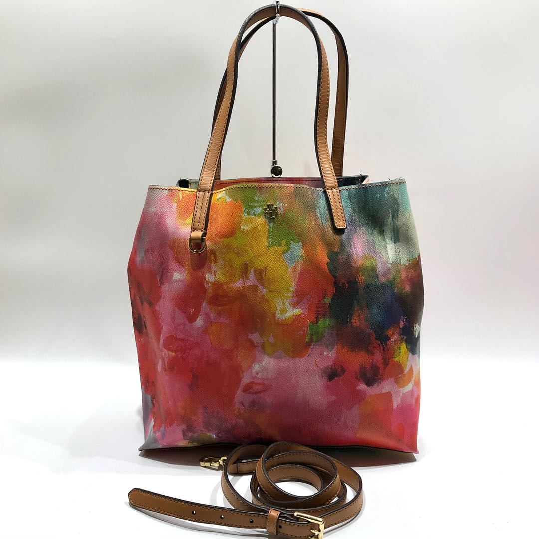 Tory burch watercolor tote store