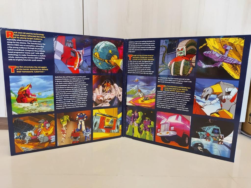 Transformers The Movie Original Motion Picture Score by Vince DiCola [2