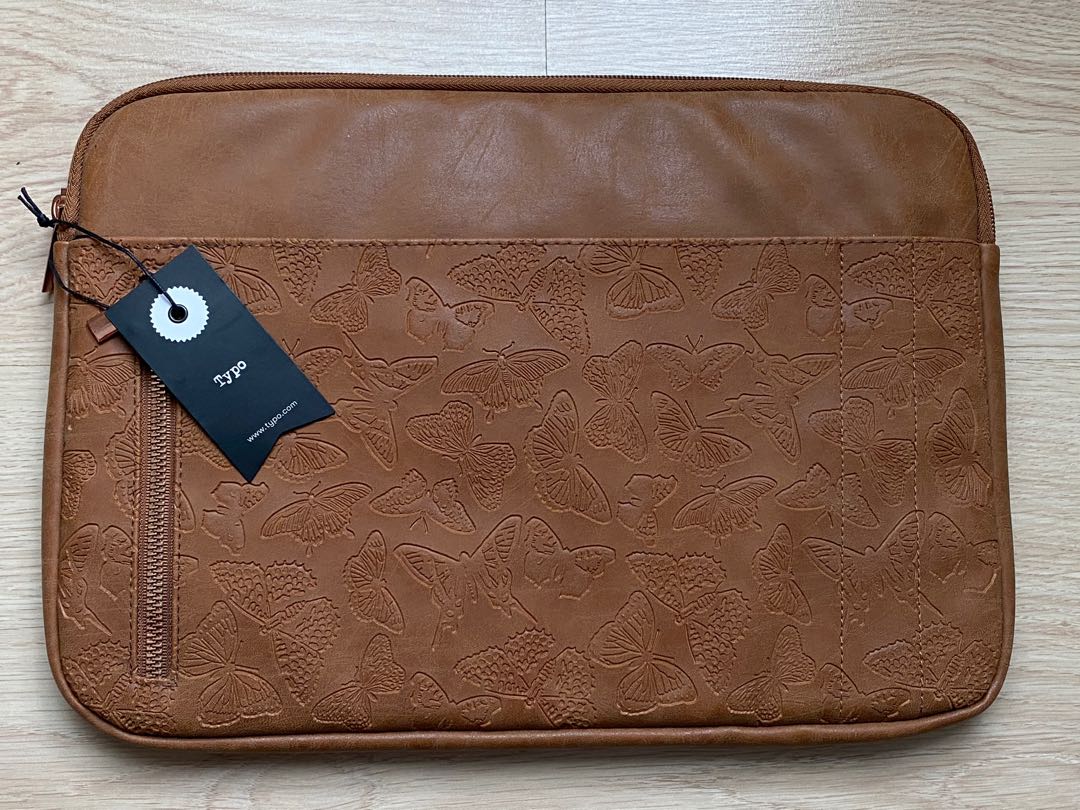 Typo leather hot sale laptop bag