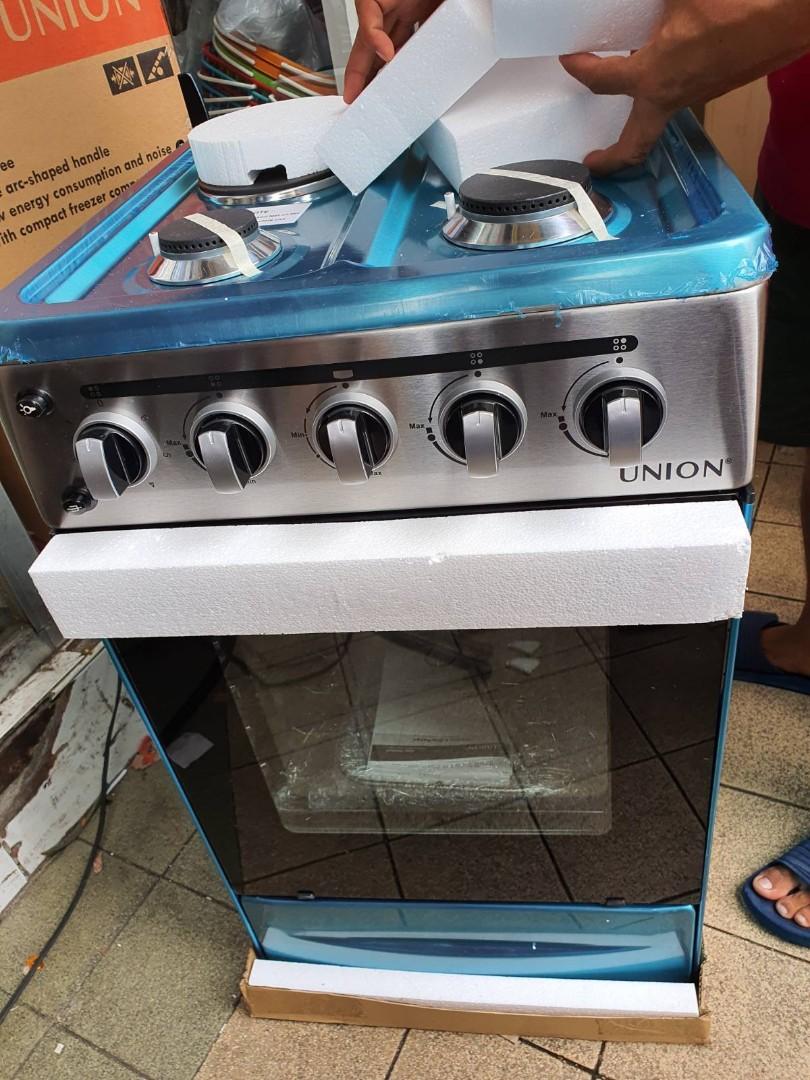Union gas range oven UGCR530, TV & Home Appliances, Kitchen Appliances