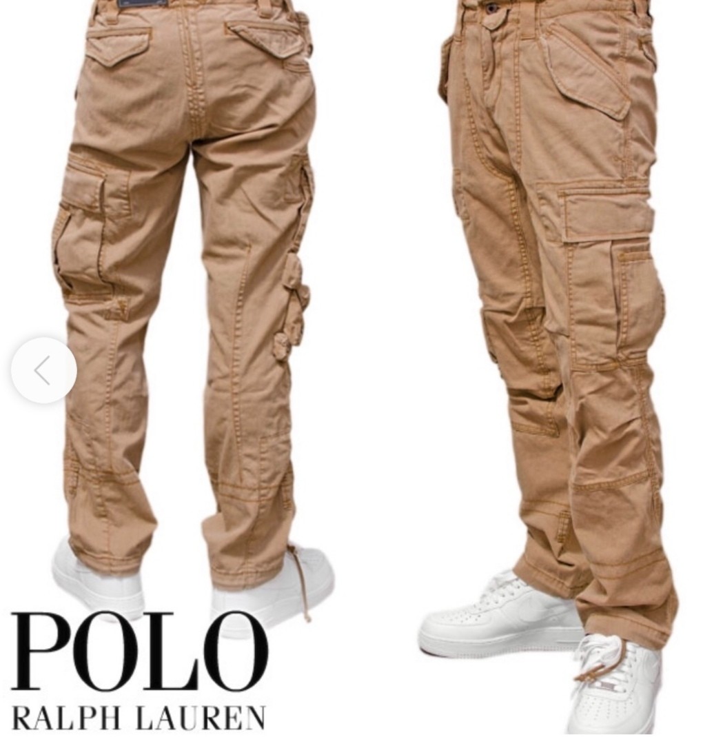 Vintage Polo by Ralph Lauren Cargo Pants Men s Fashion Bottoms Chinos on Carousell