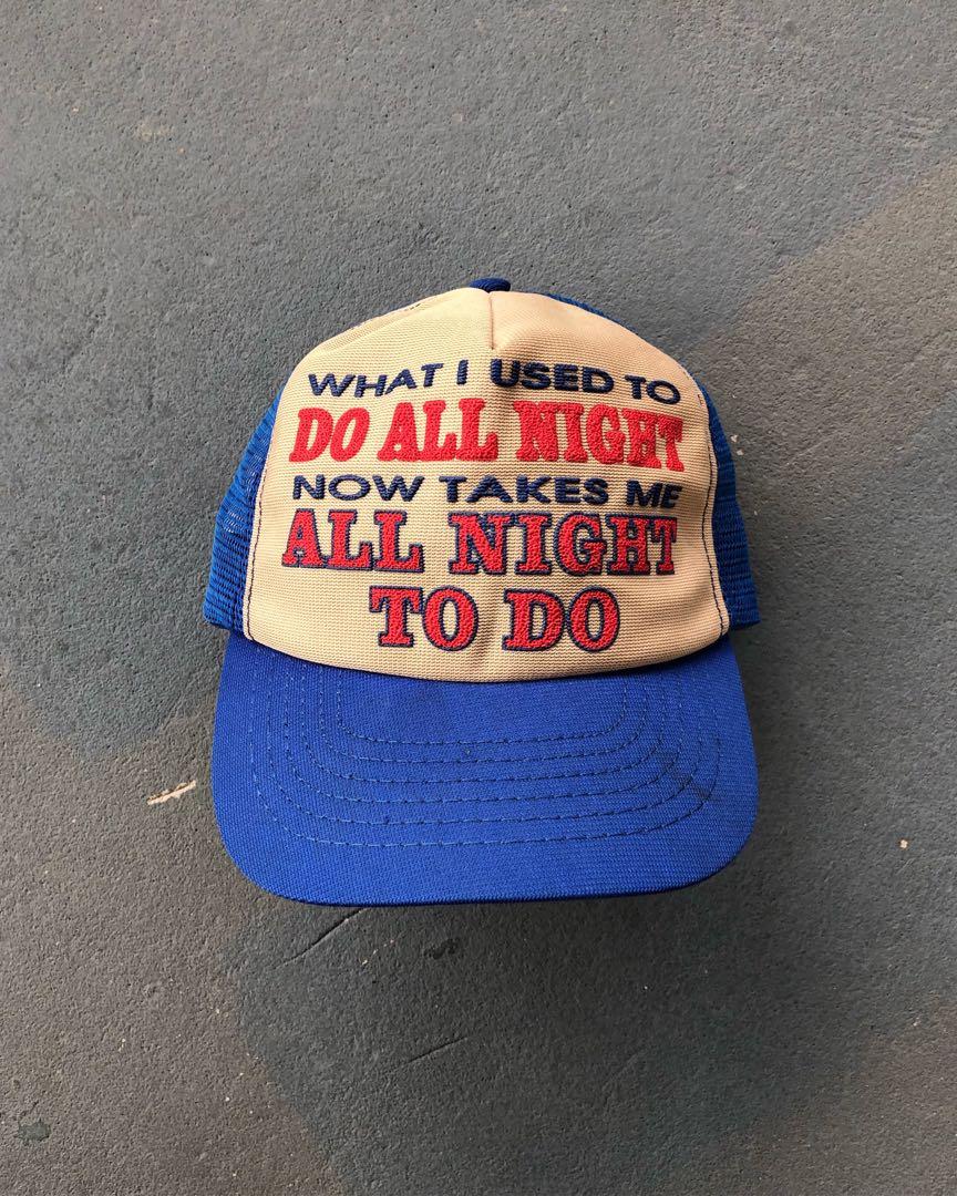 1980s trucker hat