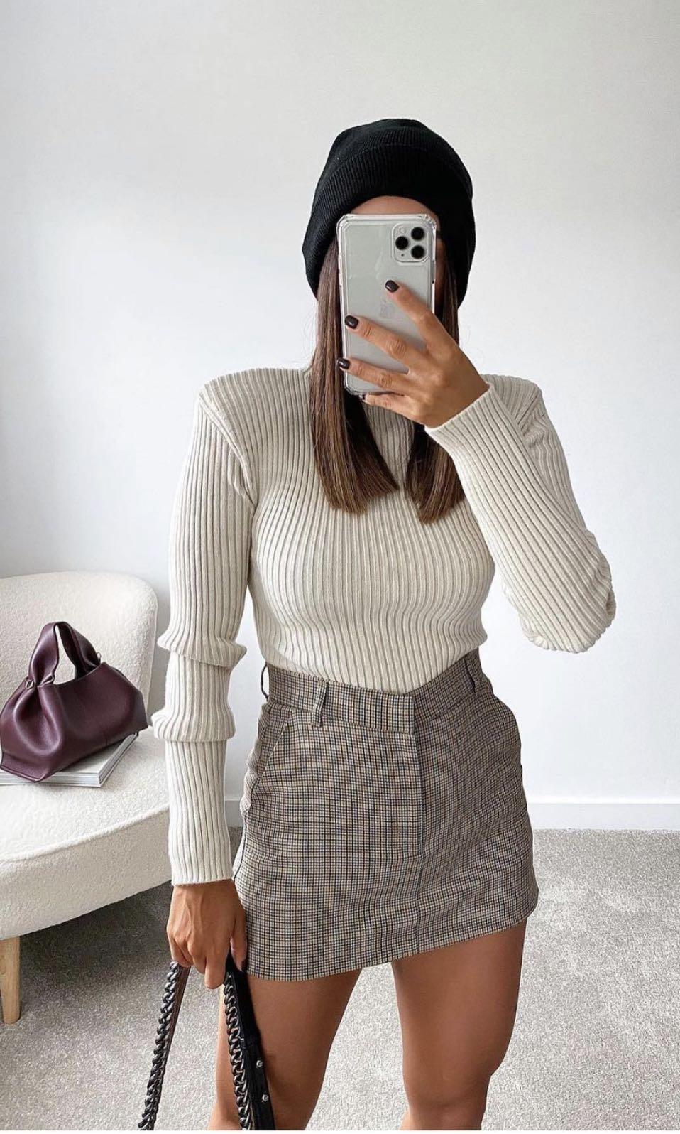 Skort zara clearance