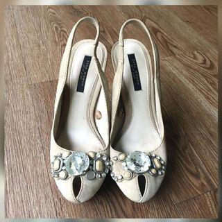 Zara Nude Heels #bersih2021