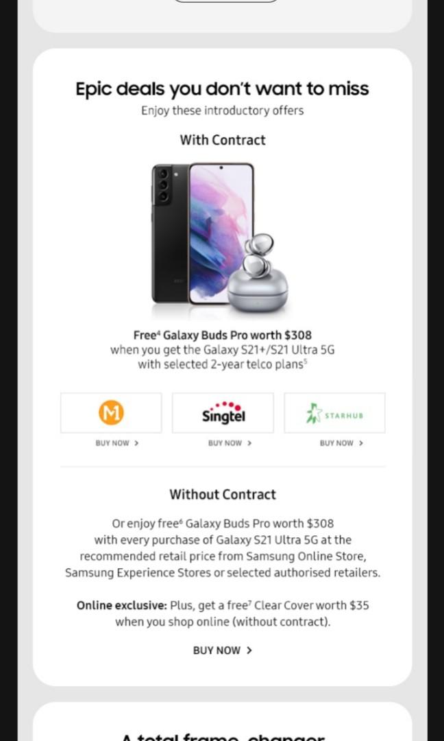 Promo code for store galaxy buds plus