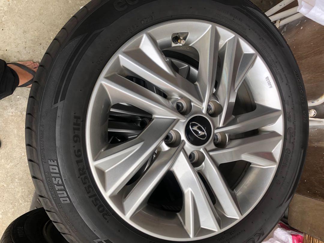 Avantek Rims 2019 hyundai avante sport rim with tyres, Car Accessories, Tyres & Rims ...