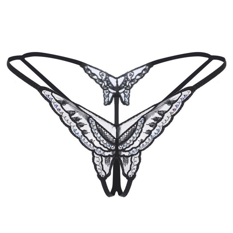 C: 2 Side Butterfly G String V String T String Panty, Women's Fashion ...